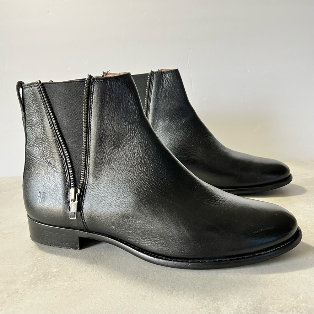 Frye Carly Biker Chelsea Boot Size 11